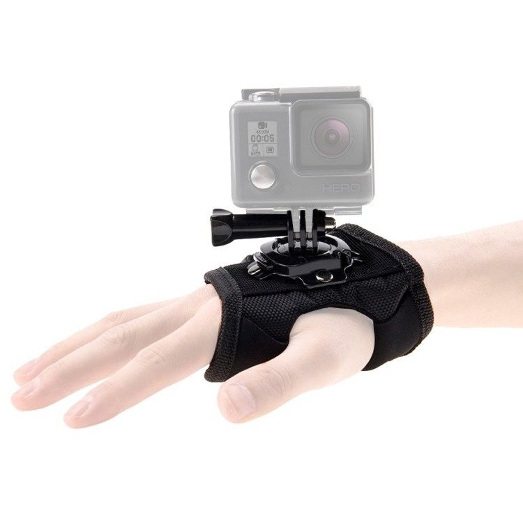 Accesoriu Camera Video de Actiune pentru GoPro, Xiaoyi si alte camere video sport, Negru