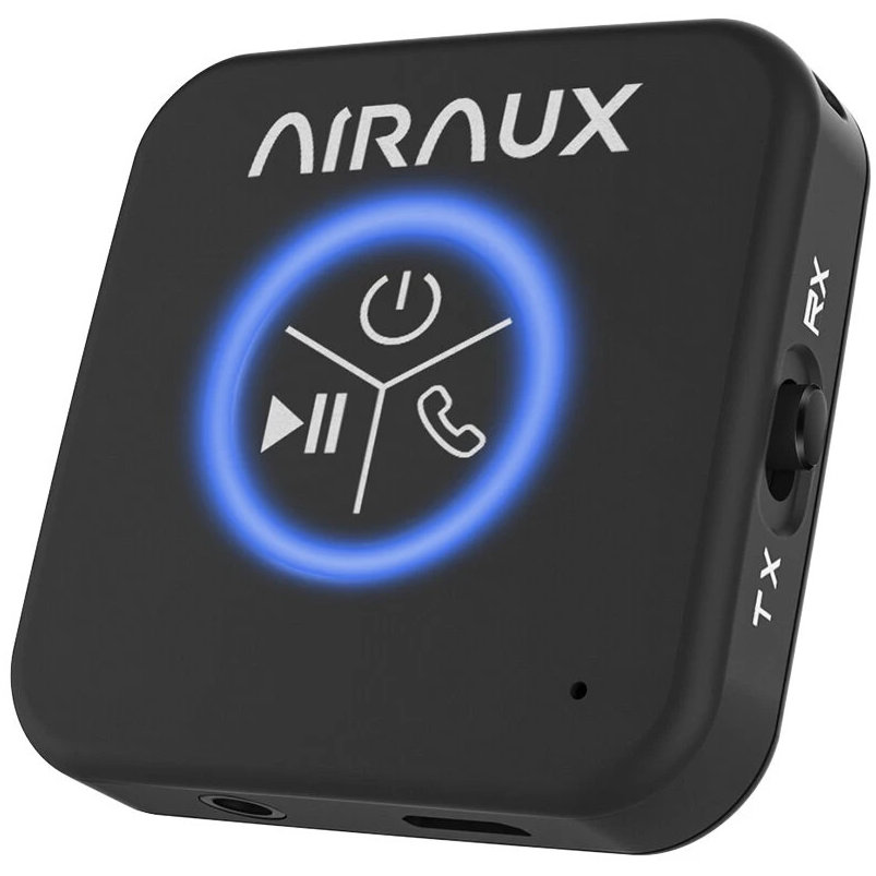 Transmitator si receptor audio AA-BT1 AUX RCA MicroUSB 250 mAh Raza 10m Bluetooth 5.0 Negru