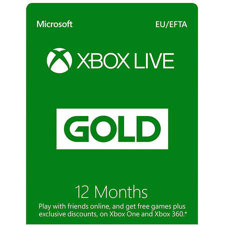 Joc consola XBOX LIVE GOLD 12 MONTHS MEMBERSHIP Xbox One (MICROSOFT CODE)