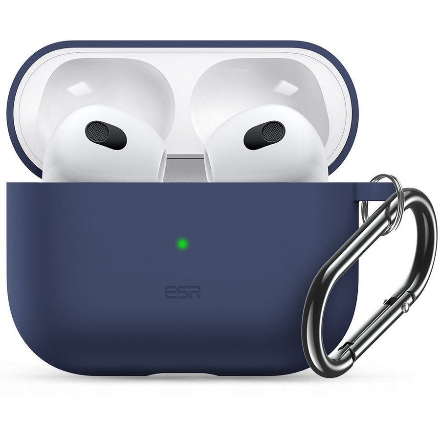 Carcasa Bounce compatibila cu Apple AirPods 3 Blue
