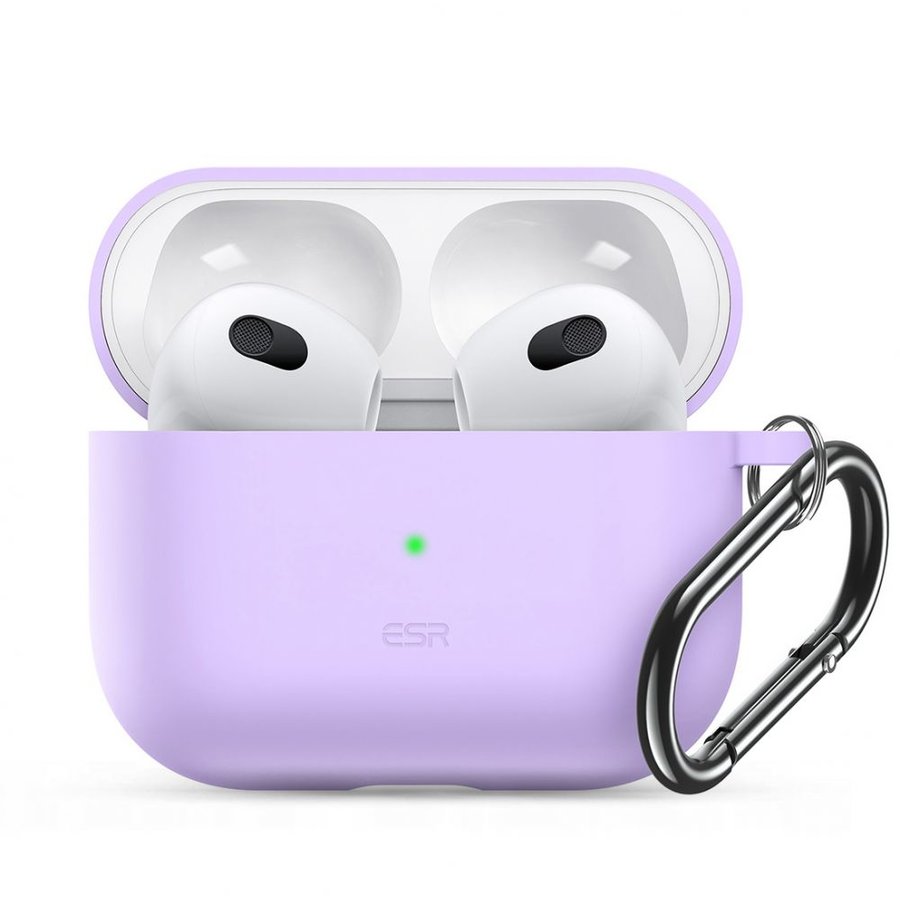 Carcasa Bounce compatibila cu Apple AirPods 3 Lavender