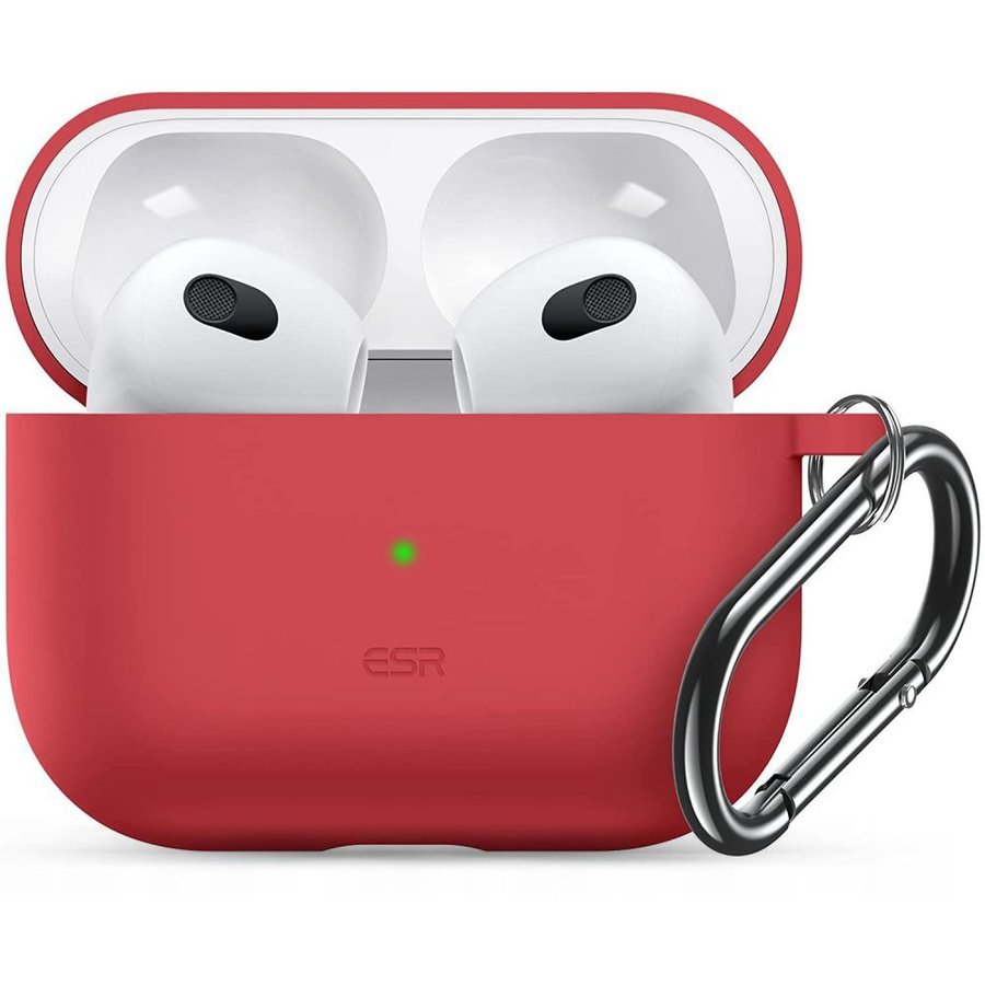Carcasa Bounce compatibila cu Apple AirPods 3 Red