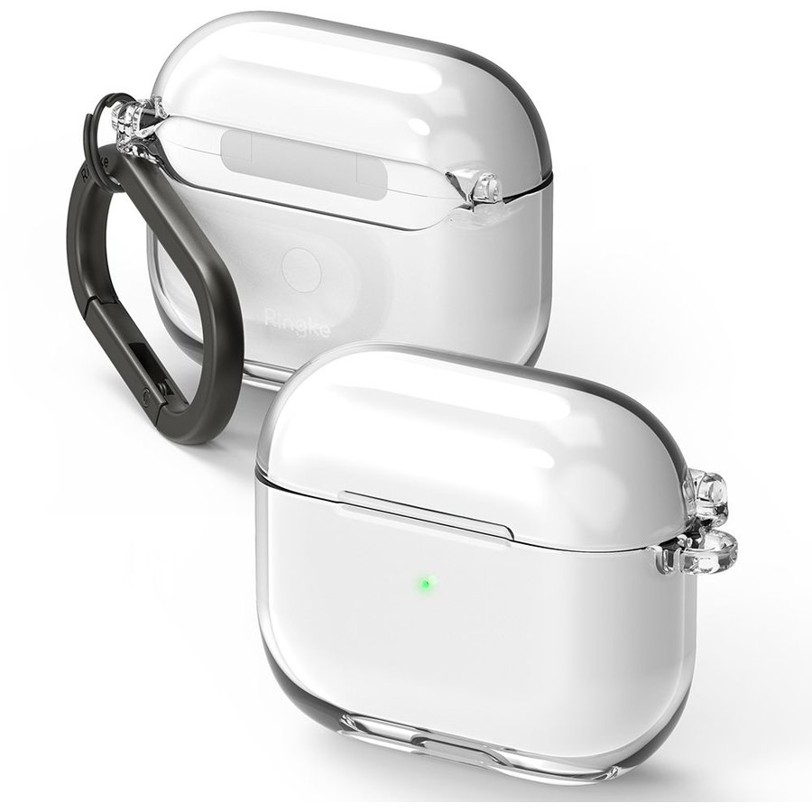 Carcasa Onyx compatibila cu Apple AirPods 3 Clear