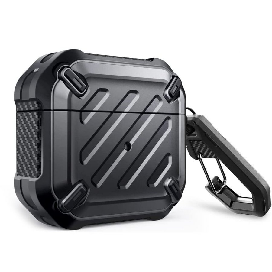 Carcasa Unicorn Beetle Pro compatibila cu Apple AirPods 3 Black