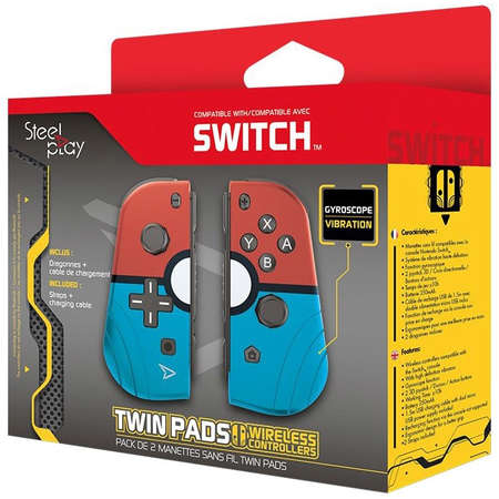 Controller Nintendo Switch PIXMINDS SP TWIN PADS SET OF 2 WIRELESS CONTROLLERS R&B (SWITCH)