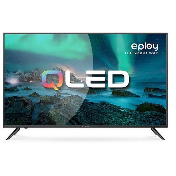 Televizor Smart QLED Resigilat QL43ePlay6100-U 4K UHD 109cm 43inch Bluetooth 5.0 Wi-Fi Negru
