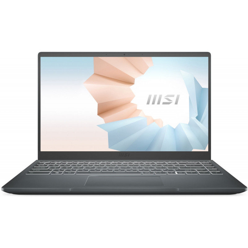 Laptop Modern 14 B5M 14 inch FHD AMD Ryzen 5 5500U 8GB DDR4 512GB SSD Carbon Grey