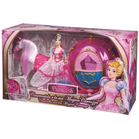 Set Papusa Cenusareasa Princess si Trasura Magica