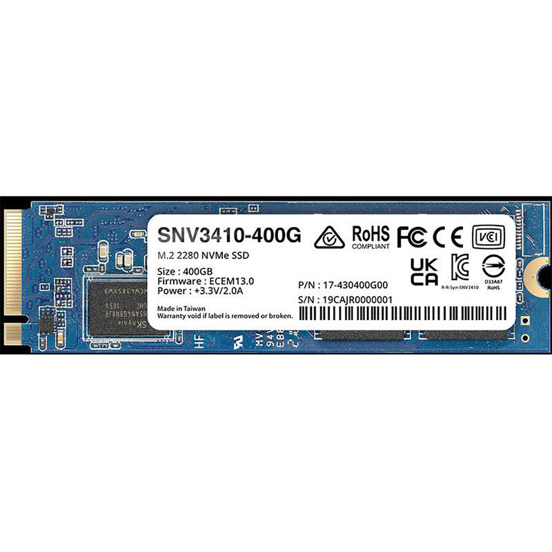 SSD SNV3410-400G 400GB PCIe Gen 3.0 x4 M.2 2280