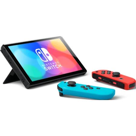 Nintendo Switch Nintendo switch oled Consola Nintendo Switch OLED Neon Rosu/Albastru ITGalaxy.ro