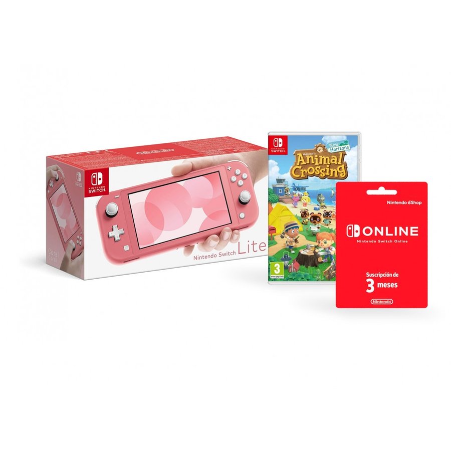 Consola Switch Lite coral