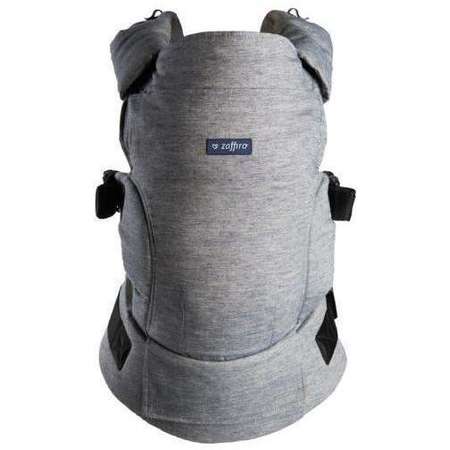 Marsupiu ergonomic Womar Zaffiro Embrace N24 Melange Grey