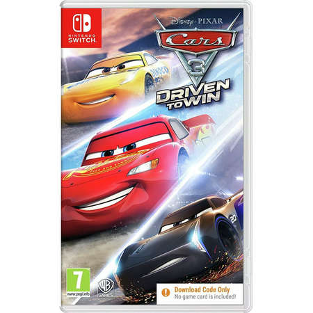 Joc consola Warner Bros Entertainment CARS 3 DRIVEN TO WIN (CODE IN A BOX) Nintendo Switch