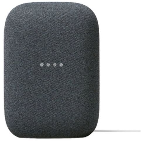 Boxa Inteligenta Nest Audio Google Asisstant Microfon Bluetooth Chromecast Integrat Control Tactil Negru