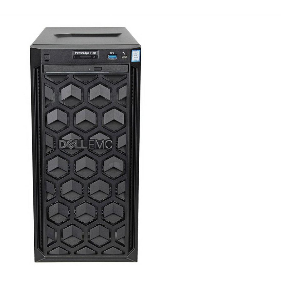 Server T14016552726  T140 Intel Xeon E-2224 16GB 1TB 7.2K Negru/Gri