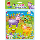 Puzzle magnetic Roter Kafer Ferma 16 Piese 3 Ani+