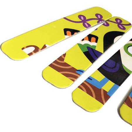 Set puzzle-uri din betisoare Roter Kafer Pasari 16 Piese 3 Ani+