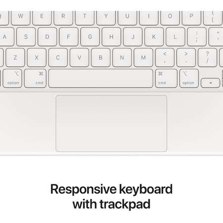 Tastatura tableta Apple Magic Keyboard for iPad Pro 11-inch (3rd) and iPad Air (4th) - Romanian - White