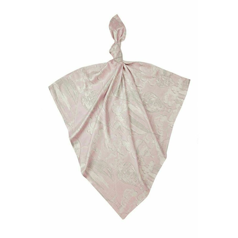 Scutec multifunctional din fibra de bambus 30x30cm Powder Pink / Grey