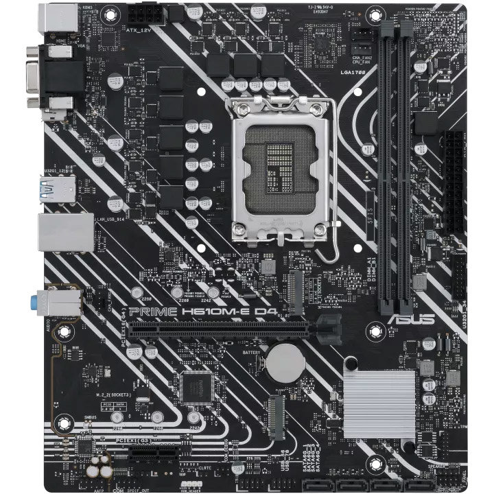 Placa de baza PRIME H610M-E D4-CSM Intel LGA1700 mATX