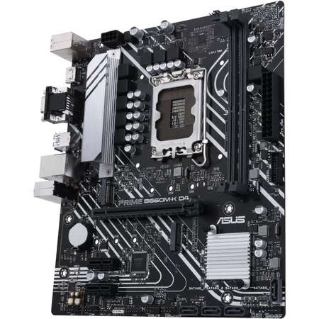 Placa de baza ASUS PRIME B660M-K D4 Intel LGA1700 mATX