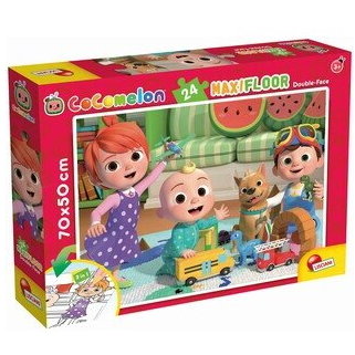 Puzzle de colorat maxi O zi insorita cu Cocomelon 24 piese