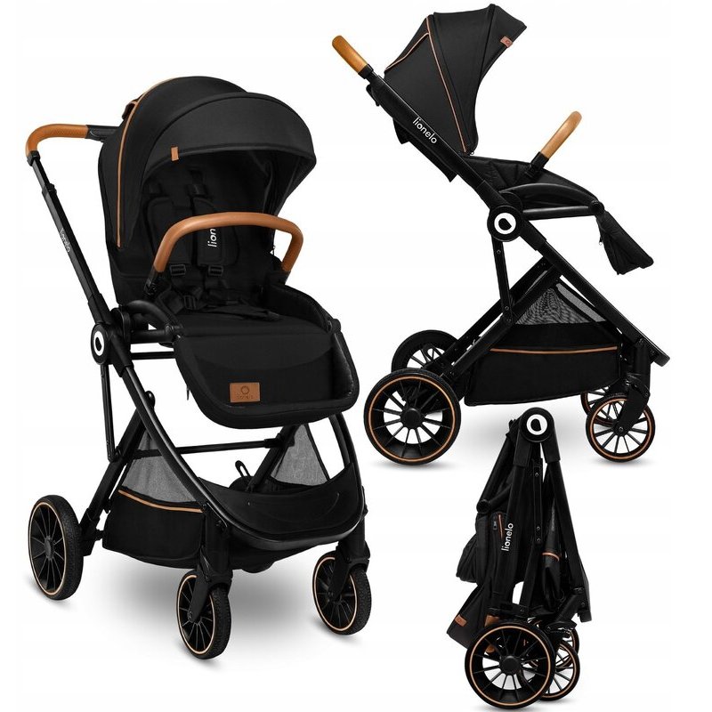 Carucior copii Riya Black Onyx