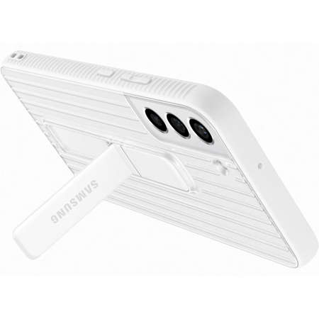 Husa Samsung Galaxy S22+ S906 Protective Standing Cover White