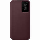Galaxy S22+ S906 Smart Clear View Cover (EE) Burgandy