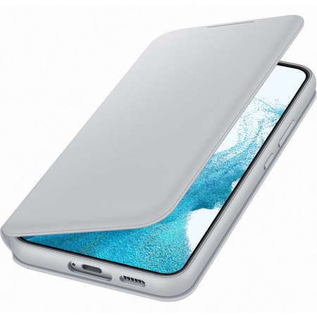 Husa Samsung Galaxy S22+ S906 Smart LED View Cover (EE) Light Gray