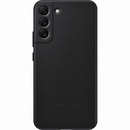 Galaxy S22+ S906 Leather Cover Black