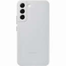 Galaxy S22+ S906 Leather Cover Light Gray
