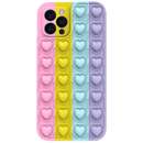 Heart Pop it pentru iPhone 13 Pro Max Multicolor 3