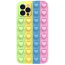 Heart Pop it pentru iPhone 13 Pro Max Multicolor 4