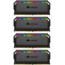 Dominator Platinum RGB Black 128GB (4x32GB) DDR4 3600MHz CL18 Quad Channel Kit