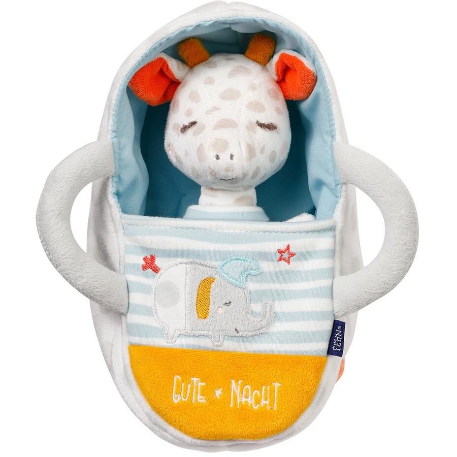 Jucarie de plus Girafa somnoroasa in cosulet 23cm