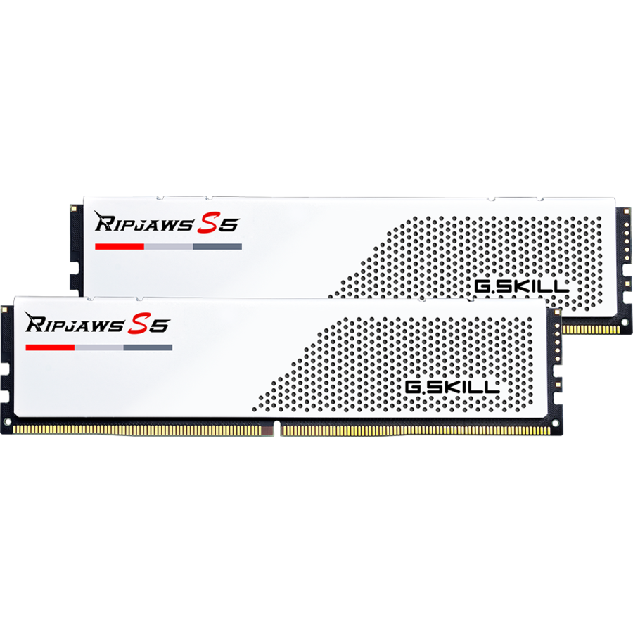 Memorie Ripjaws S5 32GB Matte White (2x16GB) 5200MHz CL40 Dual Channel Kit