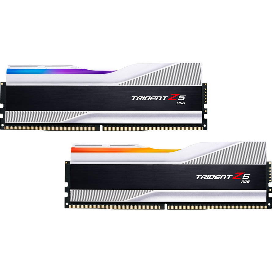 Memorie TridentZ Z5 32GB Metallic Silver RGB (2x16GB) 5200MHz CL36 Dual Channel Kit