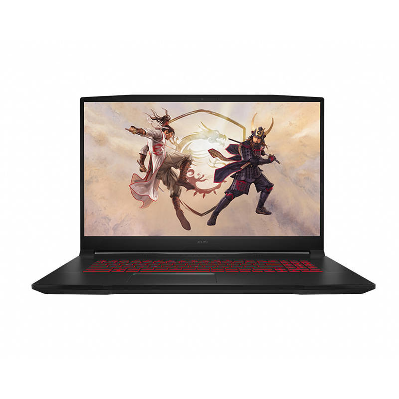 Laptop Katana GF76 11UG-410XPL 17.3 inch FHD 144Hz Intel Core i7-11800H 16GB DDR4 512GB SSD nVidia GeForce RTX 3070 8GB Black