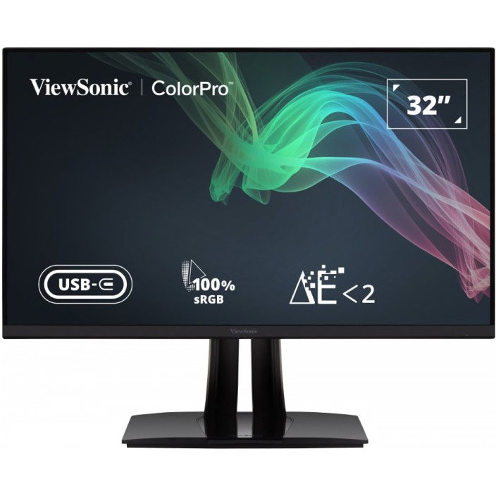 Monitor LED VP3256-4K 31.5 inch UHD IPS 5ms Black