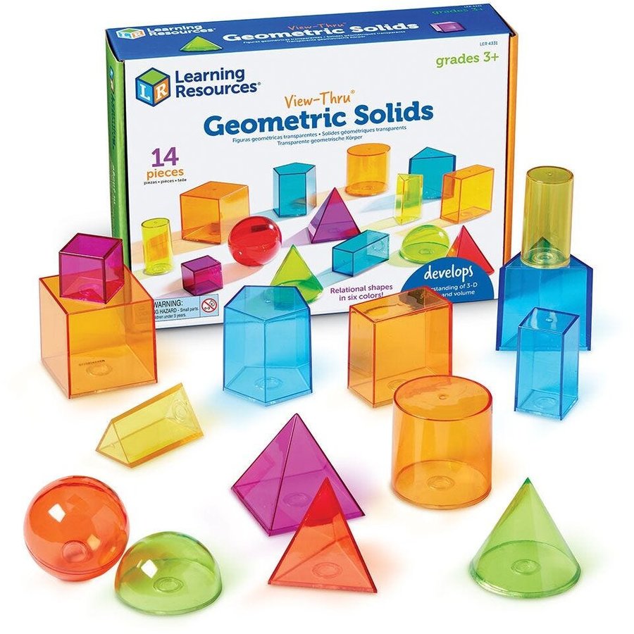 Joc matematic Forme geometrice colorate