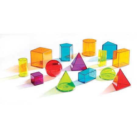 Joc matematic Learning Resources Forme geometrice colorate