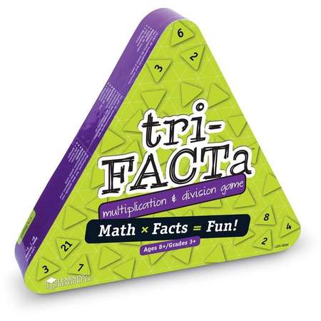 Joc de matematica Learning Resources tri-FACTa Inmultiri si impartiri