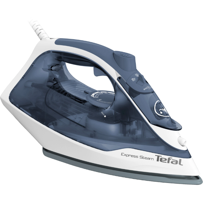 Fier de calcat FV2837E0 Express Steam 2400W 270ml Talpa Cerilium Alb/Albastru