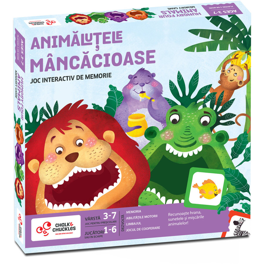 Joc interactiv Animalutele mancacioase