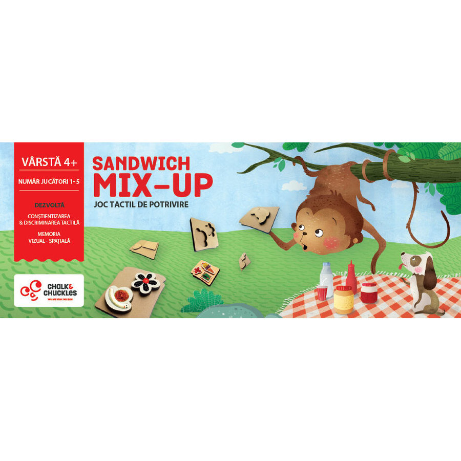 Joc tactil Sandwich Mix Up