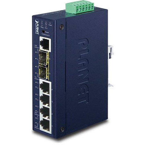 Switch IGS-5225-4T2S 4x RJ-45, 2x SFP Blue