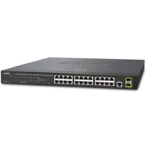 Switch 24-Port Layer 2 Managed Gigabit Ethernet + - imagine 2