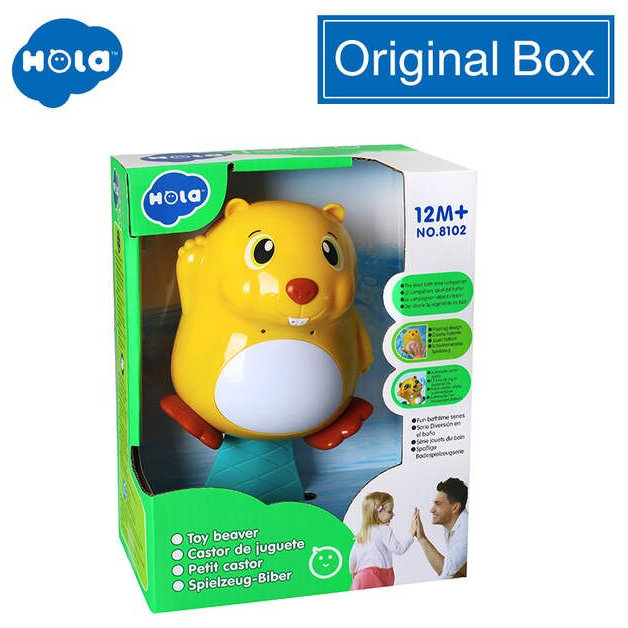 Jucarie pentru baie Castorul Luminos