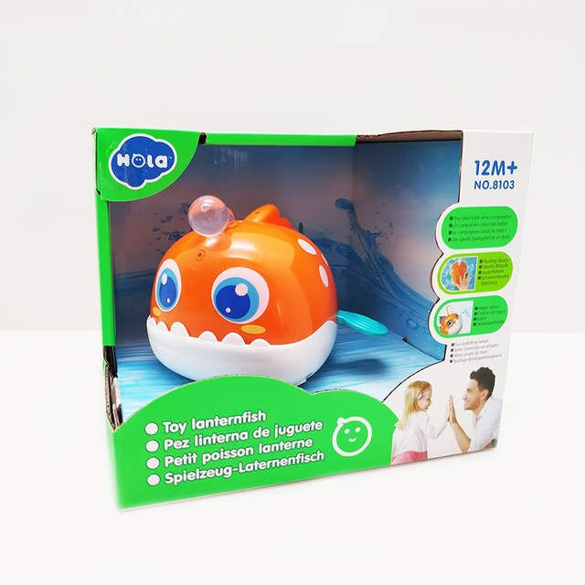 Jucarie pentru baie Pestisorul Luminos